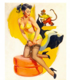 CP Z294 - REPRINT -ARTISTICA - TANARA SEMI NUD -necirculata