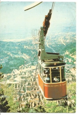 (A) carte postala-BRASOV-Vedere de pe Tampa foto