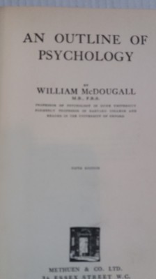 An outline of psychology - William McDougall foto