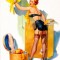 CP Z295 - REPRINT -ARTISTICA - TANARA SEMI NUD -necirculata