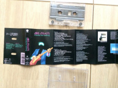 Dire Straits Money For Nothing caseta audio muzica rock blues texte ed vest 1988 foto