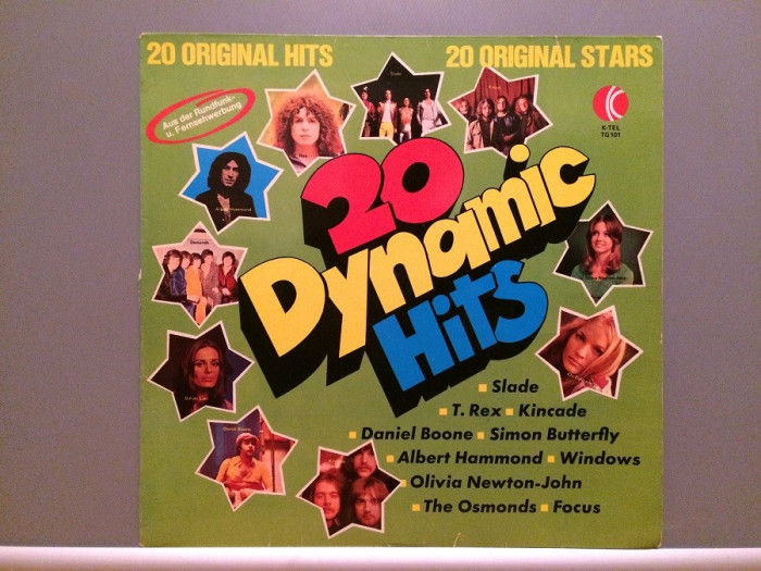 20 Dynamic HITS - VARIOUS ARTISTS (1973/K-TEL REC/West Germany) - VINIL