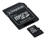 MEMORY MICRO SDHC 8GB/CLASS4 SDC4/8GB KINGSTON KG foto