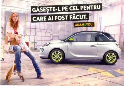 CP Z304 -TEMA AUTO -OPEL -GASESTE-L PE CEL PENTRU CARE AI FOST FACUT-necirculata foto