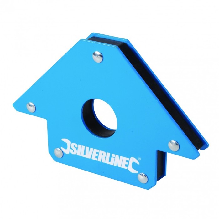 Magnet pentru sudura Silverline 100mm 45 ? 90 ? 135 ? , Silverline Welding Magnet foto mare Magnet pentru sudura Silverline 100mm 45 ? 90 ? 135 ? , Silverline Welding Magnet foto mare