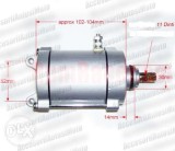 Electromotor ATV Honda 150cc 200cc 250cc, 11 Dinti, China CG125