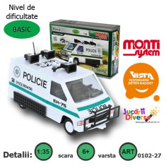 Macheta auto - Masina de politie Renault Trafic - MS 27 foto