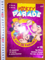 REVISTA BENZI DESENATE MICKEY PARADE OMAGIALA 1966-1996 - 30 DE ANI foto