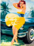 CP Z272 - REPRINT -ARTISTICA - TANARA SEMI NUD -necirculata