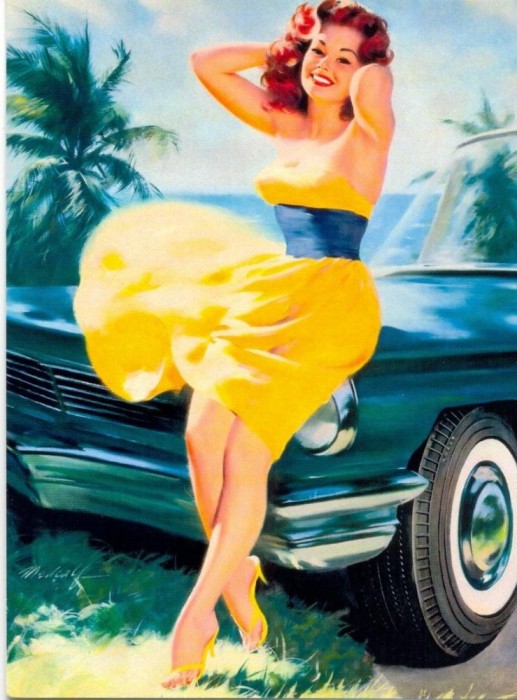 CP Z272 - REPRINT -ARTISTICA - TANARA SEMI NUD -necirculata