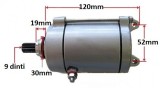 Electromotor ATV Honda 150cc 200cc 250cc, 9 Dinti, China CG125