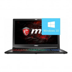 Laptop MSI GL63VR 7RE 15.6 inch FHD Intel Core i7-7700HQ 16GB DDR4 1TB HDD 256GB SSD GeForce GTX 1060 Win 10 Black foto