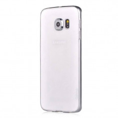 Husa Protectie Spate Devia Silicon Naked Crystal Clear (0.5mm) pentru Samsung Galaxy S6 Edge G925 foto