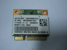 Modul WI-FI WIRELESS si Bluetooth ATHEROS AR5B225 SONY SVE SERIES foto