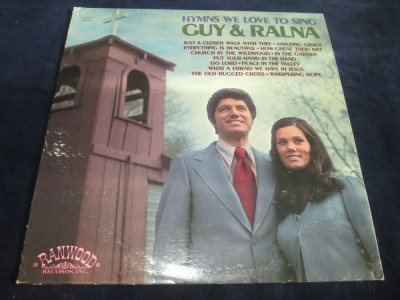Guy &amp;amp; Ralna - Hymns We Love To Sing _ vinyl,Lp _ Ranwood(SUA) foto