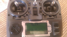 Telecomanda Turnigy si Receptor cu 8 Canale Mod 2, firmware v2 foto
