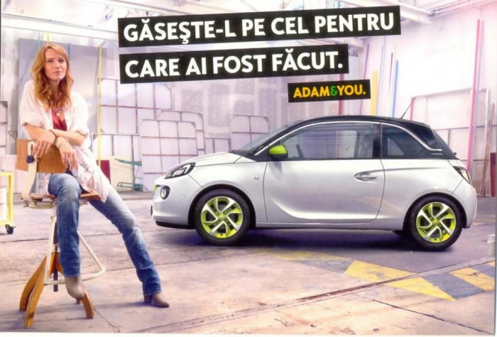 CP Z310 -TEMA AUTO -OPEL -GASESTE-L PE CEL PENTRU CARE AI FOST FACUT-necirculata