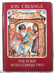 &amp;quot;THE PURSE WITH COPPERS TWO&amp;quot;, Ion Creanga, 1979. Ilustratii Adrian Ionescu foto