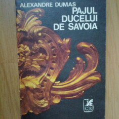 h2a Alexandre Dumas – Pajul Ducelui De Savoia