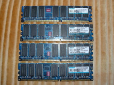 Lot 4Gb (4x1Gb) memorie Kingmax DDR1 (PC3200),400MHz (pentru PC) foto