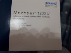 Vand Meropur 1200 si 600 echivalent Gonal F foto