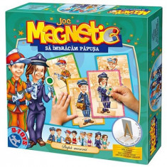 Joc magnetic papusa dupa meserii D-toys foto