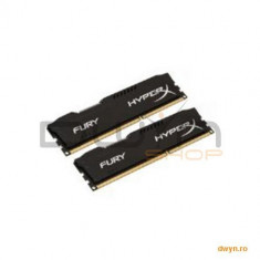 KINGSTON 8GB 1866MHz DDR3 Non-ECC CL10 DIMM (Kit of 2) HyperX FURY Black Series foto