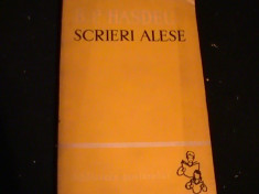 SCRIERI ALESE- B.P. HASDEU- foto