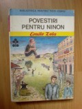 k2 Povestiri Pentru Ninon - Emile Zola