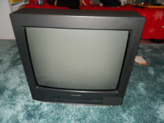 Televizor Panasonic, functional, cu telecomanda, model clasic- model TX-21JT2P/B foto