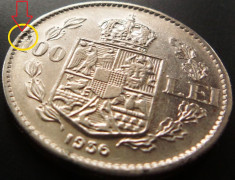 Moneda 100 Lei - ROMANIA, anul 1936 *cod 1853 --- A.UNC CU EROARE BATERE foto