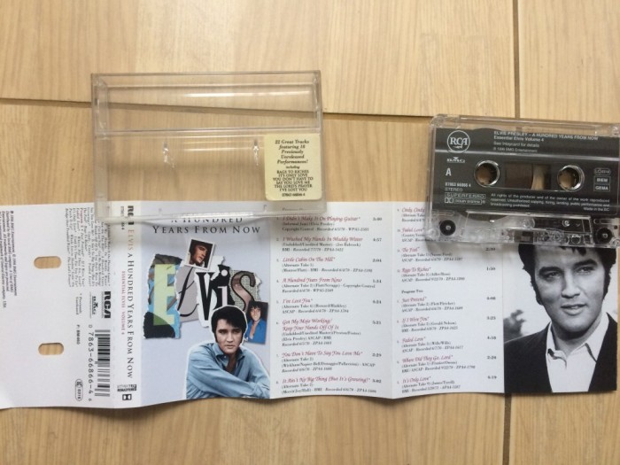 Elvis Presley a hundred years from now Essential Vol. 4 caseta audio muzica rock