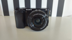 Nou! SONY A6000, Camera foto mirrorless 24,3 MP, SEL 16-50 mm foto