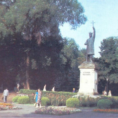 CP Z382 - CHISINAU -MONUMENTUL LUI STEFAN CEL MARE DOMNUL MOLDOVEI -necirculata