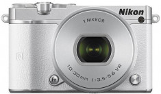 Nikon 1 J5 kit (cu obiectiv 10-30 PD-Zoom), argintiu foto