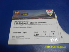 Bilet VFB Stuttgart - Steaua foto