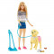 Set papusa Barbie si catel, accesorii incluse, 3 ani+