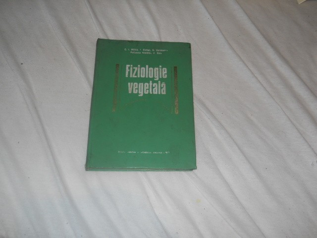 Fiziologie vegetala,Milica,Barbat,Dorobantu,Nedelcu,Baia-Ed Didactica Pedag-1977