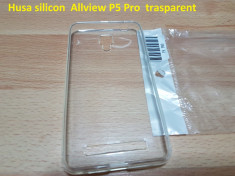 Husa silicon Allview P5 Pro trasparent foto