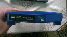 ROUTER WIRELESS LINKSYS WRT54GL DE LA CISCO SYSTEMS PERFECT FUNCTIONAL foto