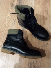 Bocanci barbat TIMBERLAND Primaloft originali noi piele waterproof+woolrich 45 foto