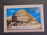 EGIPT - DESERTUL SAHARA - PIRAMIDA ADEGRES DE ZOSER - NECIRCULATA .