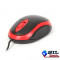 Mouse optic USB 1200dpi rosu, Omega
