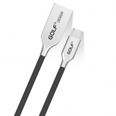 Cablu Golf Sync MicroUSB 32M Negru foto