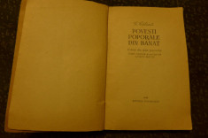 Povesti poporale din Banat de G. Catana Ed. Tineretului 1956 foto