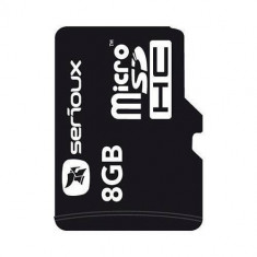 Card Serioux microSDHC 8GB Clasa 10+adaptor SD SFTF08AC10 foto