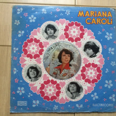 mariana caroli 1978 disc vinyl lp album muzica pop rock usoara slagare EDE 01452