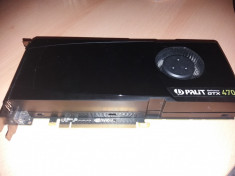 Palit GTX 470 1280mb ddr5 320 bits foto