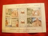 Bloc Expozitia Espania 1980 Spania