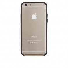 Husa bumper Case-mate Tough Frame iPhone 6/6s Champagne Black foto